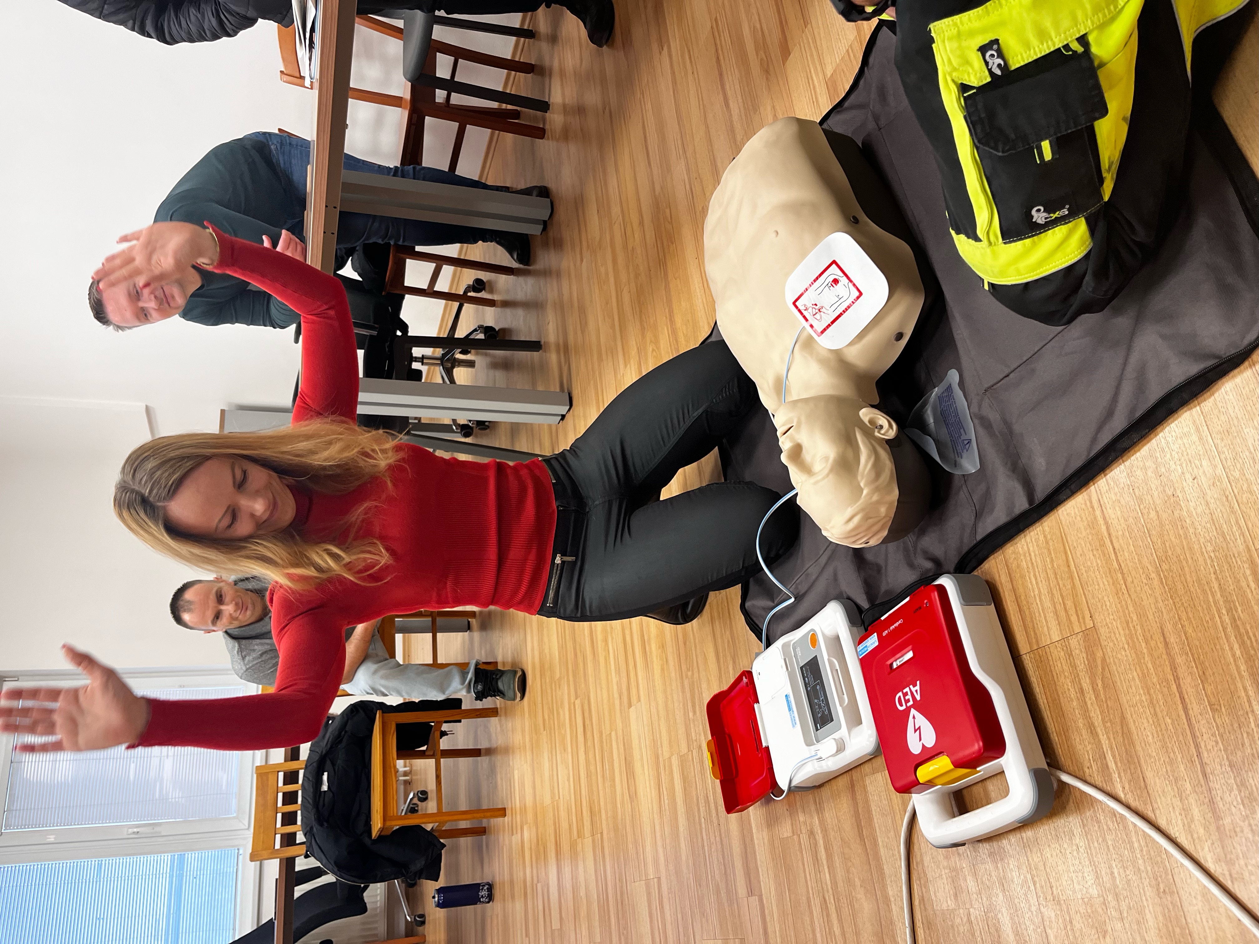 Spencer Medical AED-Schulung und Beratung in Aktion